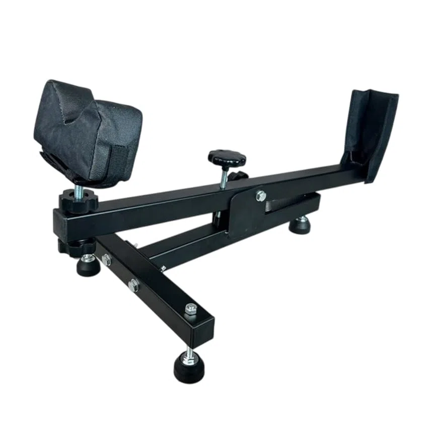 ECOMMUR Banco de Tiro GS01 | Apoyo para carabinas, escopetas y Rifles - Soporte de Mantenimiento o para calibrar visores