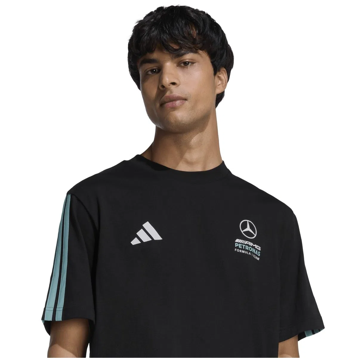 adidas Men's Camiseta Mercedes - AMG Petronas Formula 1 Team DNA