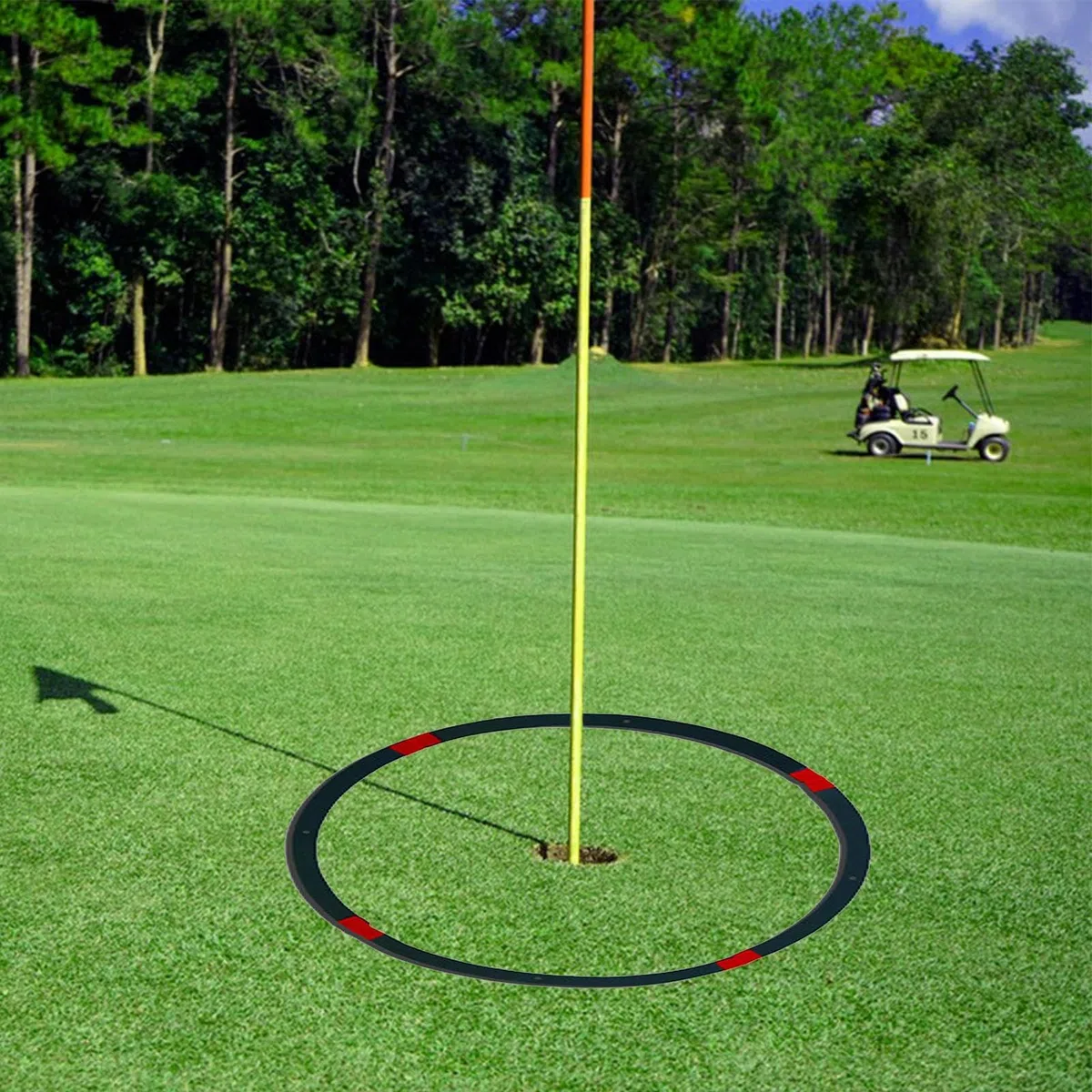 Golf Hole Target Rings | Golf Practice Target Indicating Circles,Various Forms Golf Accessories for Chipping and Putting Trainer Equipment for Putting or Swing Practice