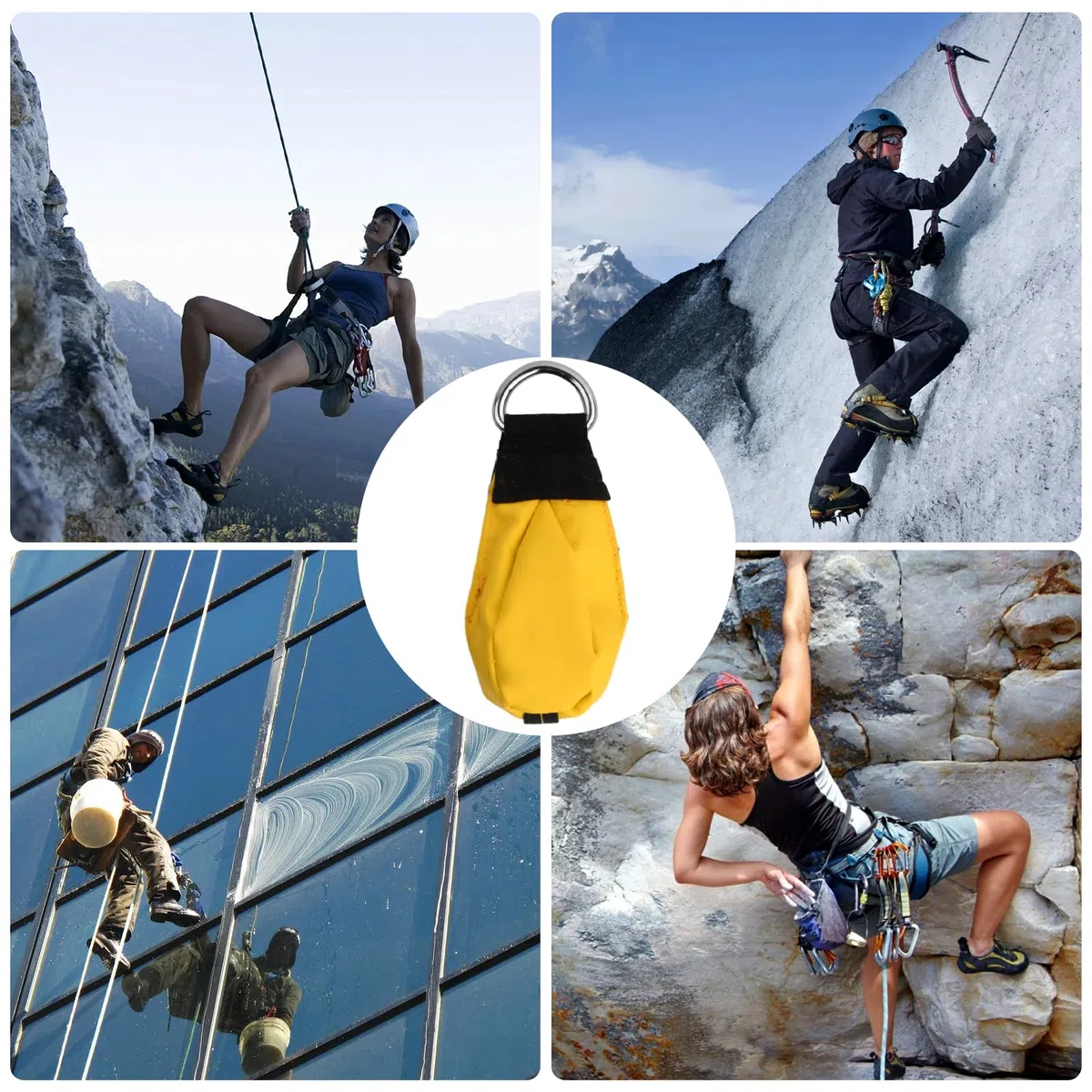 Bolsa de Lanzamiento de Cuerda, Bolsa de Pesas para Tiro, Bolsa de Tiro de Cuerda de Arbolista, Bolsa de Pesas Arrojar para Alpinismo, Escalada En Roca
