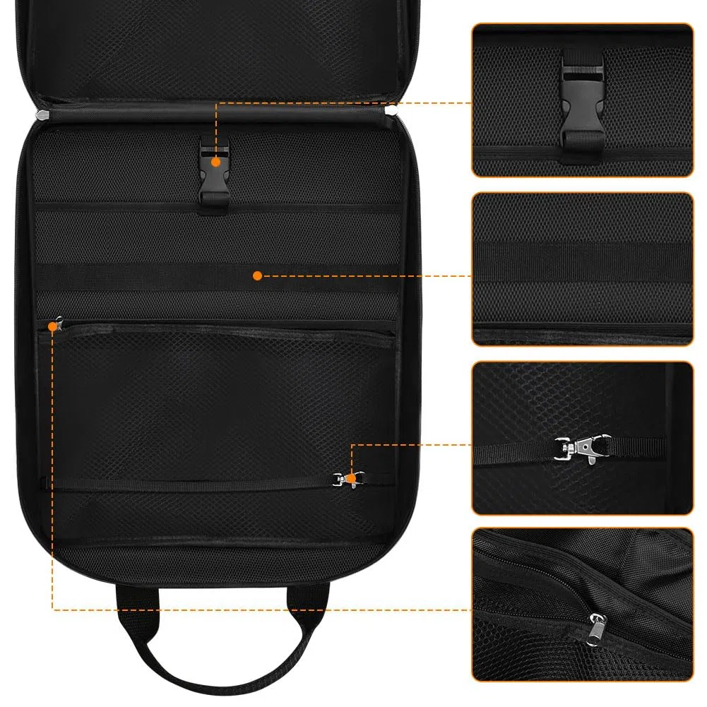Organizador grande de cocina para campamento, bolsa de utensilios de cocina de camping de alta capacidad, con soporte para toallas de papel, soporte impermeable para utensilios de camping con