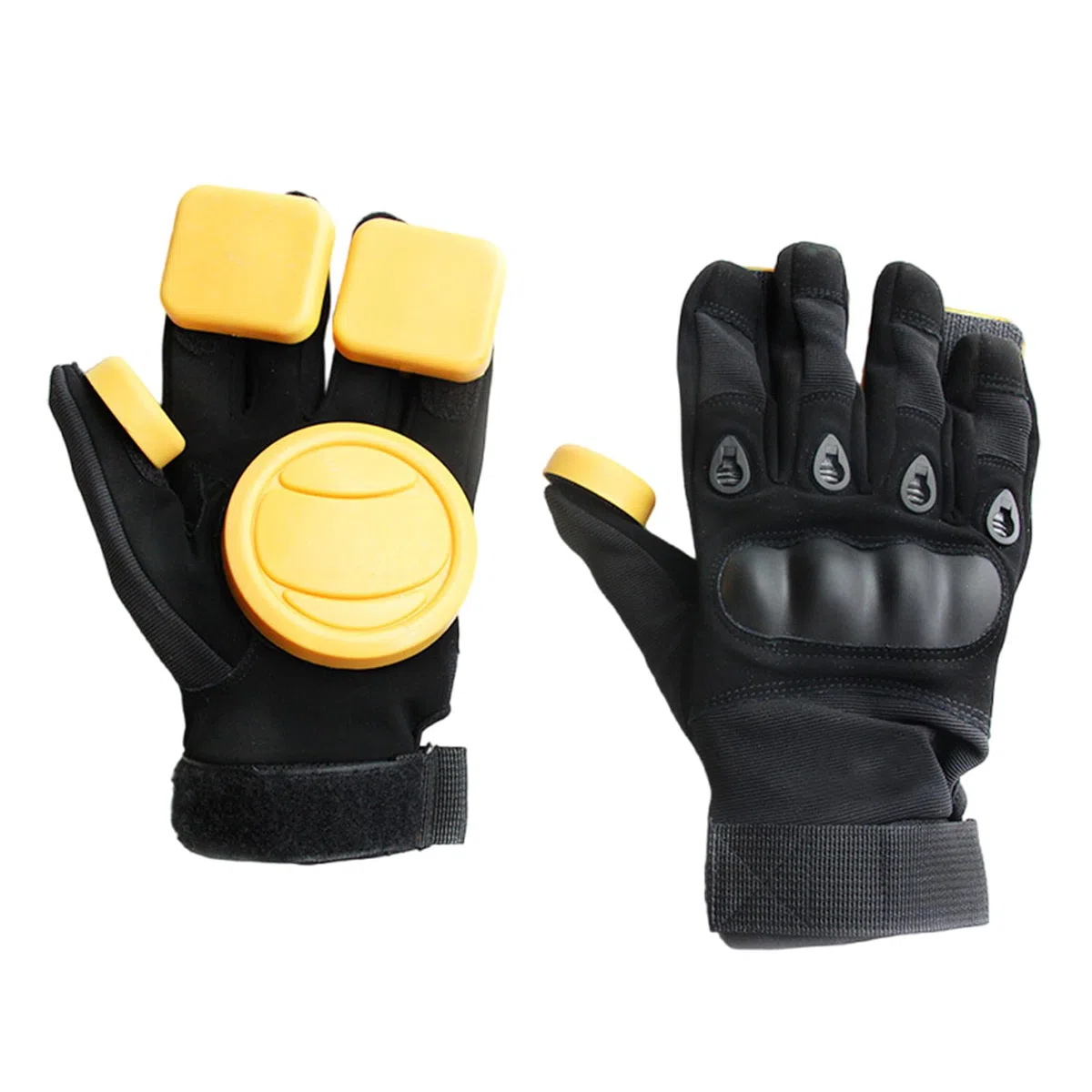 Guantes de patineta de descenso, guantes deslizantes para exteriores, longboards, guantes deslizantes de mano, accesorios de patinaje, fáciles de usar