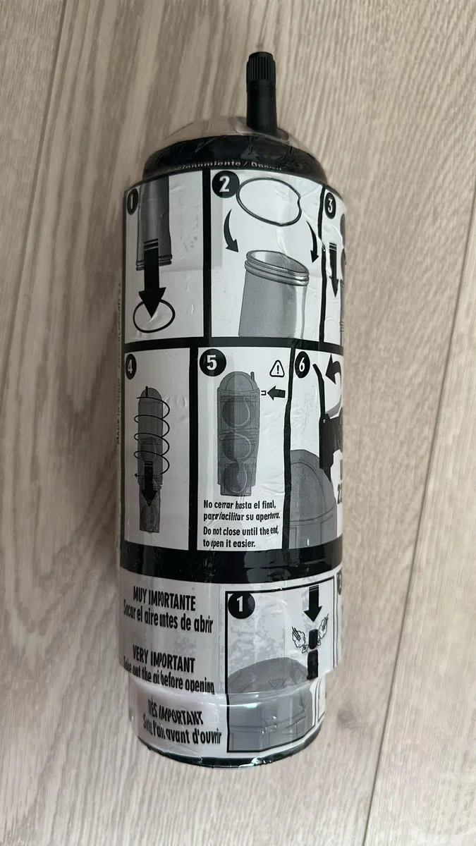 FYSHOP Tubox3 Crystal | Presurizador sin Bomba | Transparente. Bolas Siempre con presión | Accesorios Pelotas | Bote Presurizador Pelotas Padel Tenis