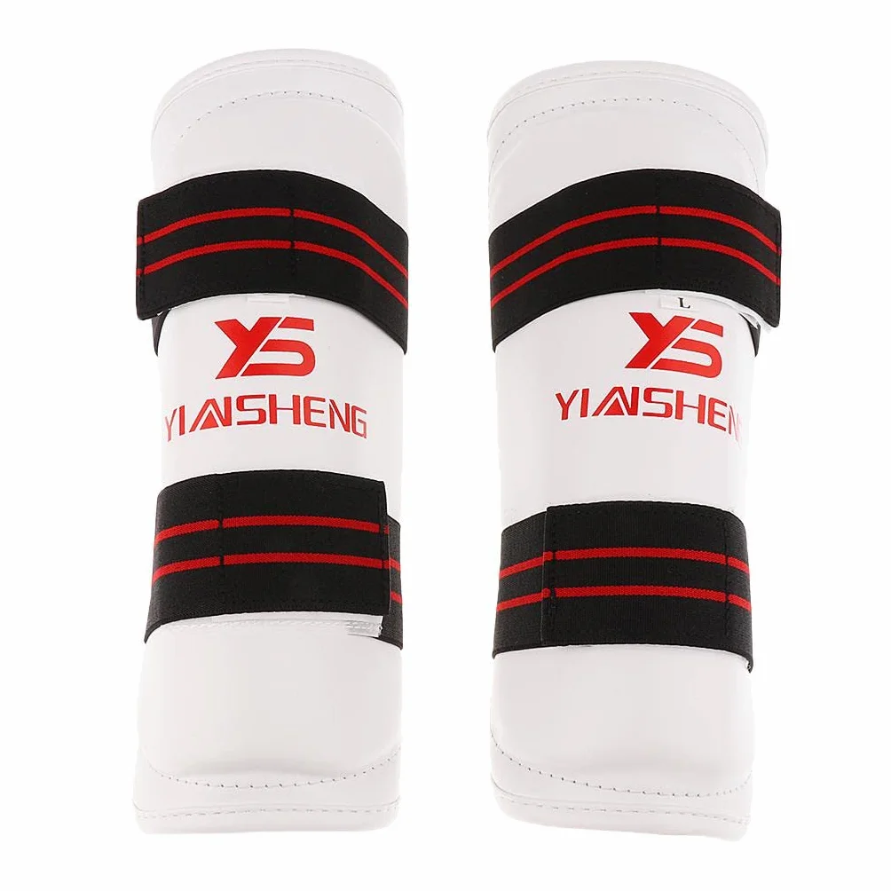kowaku 2 Piezas Taekwondo Protector con de Espinilla de Empeine Protector de Pierna Y Protector de Brazo Transpirable Espuma EVA