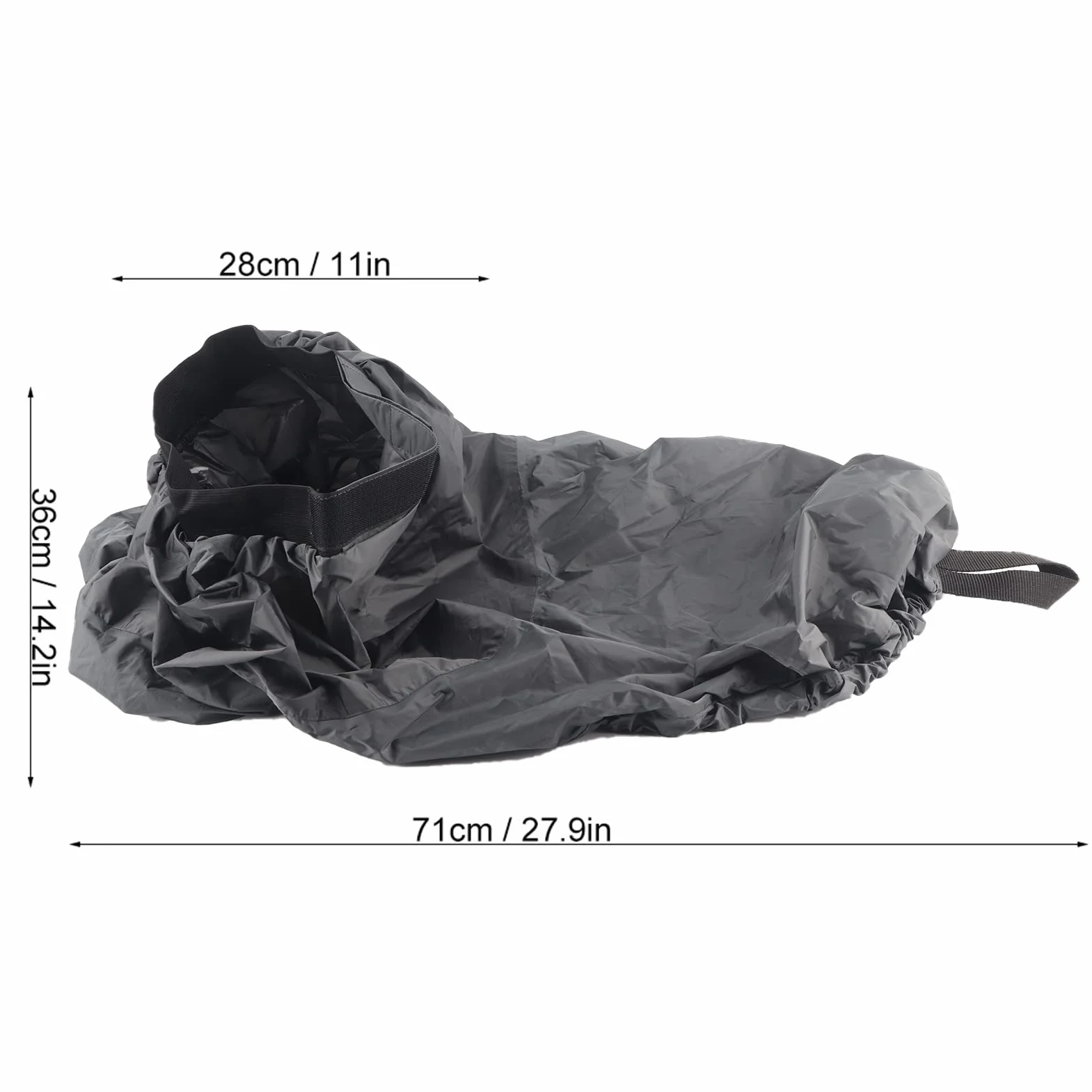 Yosoo Health Gear Falda de Kayak Spray, Falda de Kayak Universal Spray Impermeable Accesorios de la Cubierta de la Falda de la Canoa para Sentarse Dentro de los Kayaks