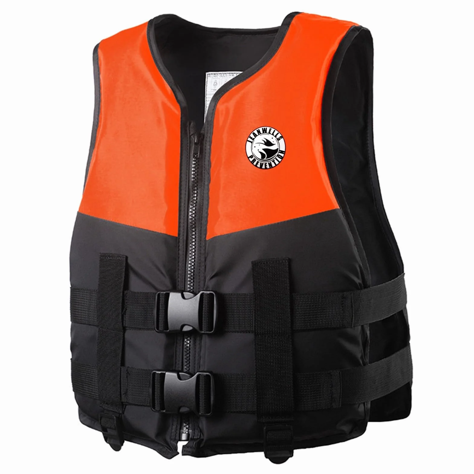 Chaleco de Kayak con Cintura Ajustable y Cremallera, Chaleco de Kayak de Pesca for Nadar, Surfear, a la Deriva, Adecuado for Lanchas Motoras y Deportes Acuáticos