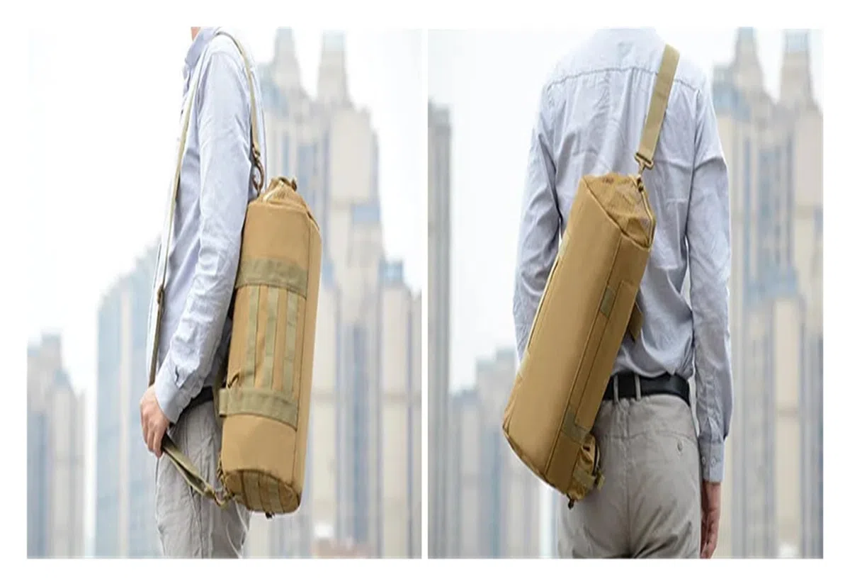 Mochila táctica de 20 litros, bandolera, for hombre, for viajes, pesca, camping, senderismo.