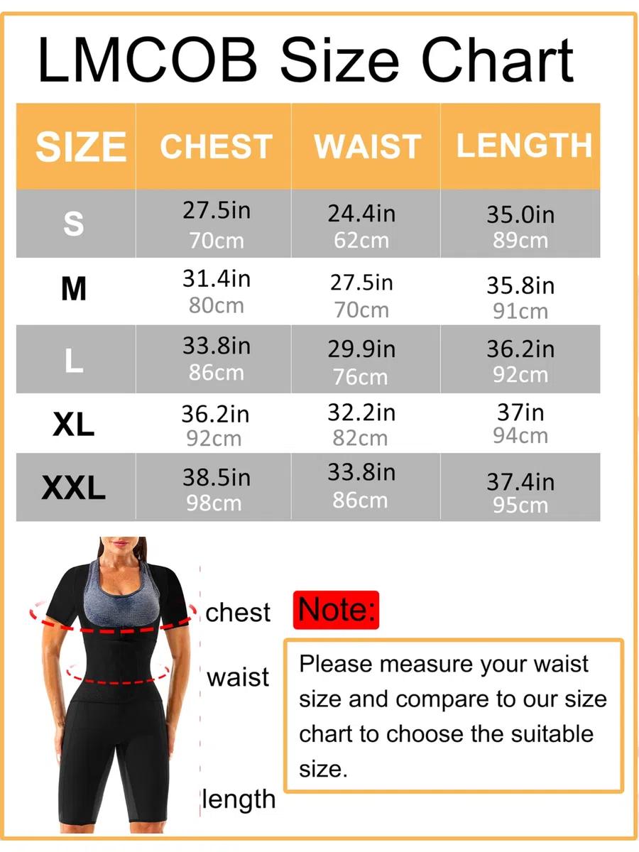 LMCOB Traje de sauna para mujer, chaleco de entrenamiento de cintura, 4 en 1, adelgazante, cuerpo completo, traje de sauna para entrenamiento