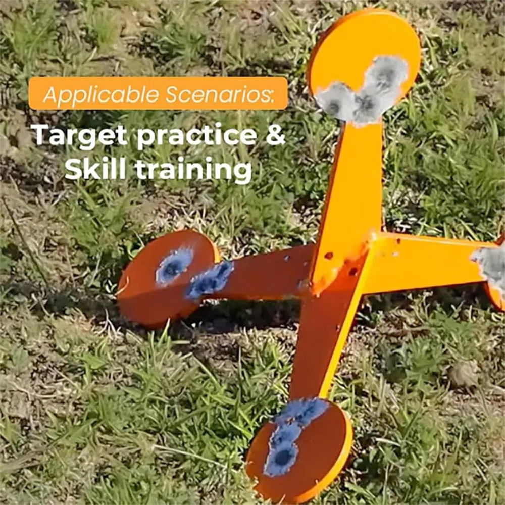 Tablero De Blancos Activado por Impacto con Respuesta De Volteo, Competición De Tiro Interactiva con Respuesta De Volteo, Divertido Juego De Entrenamiento De Puntería