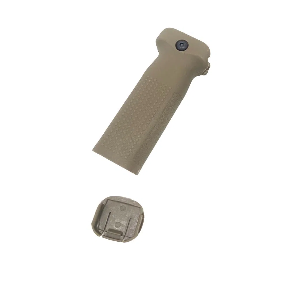 Empuñadura Frontal para Riel Táctico; Empuñadura Vertical Frontal de Nylon PTS-EPF; Empuñadura Frontal de Nylon para Sistema de Riel Picatinny de 20 mm