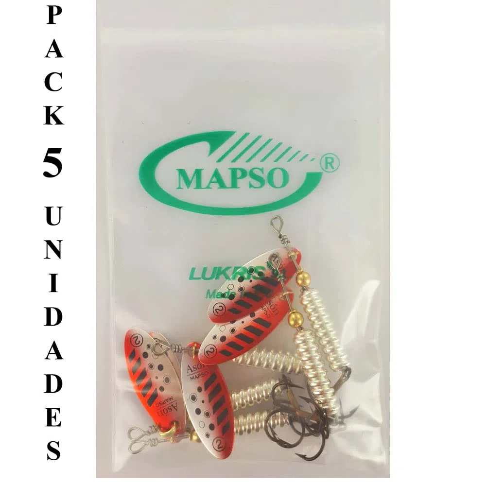 MAPSO - 5 Pesca Spinners ASÓN-2 5.00 gms.
