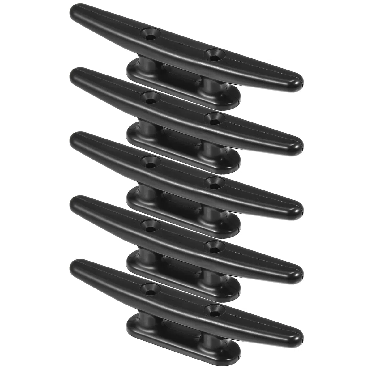 X AUTOHAUX 5uds 6'' Plástico Barco Cornamusa Cuerda Cornamusa Barco Resorte Cornamusas para Kayak