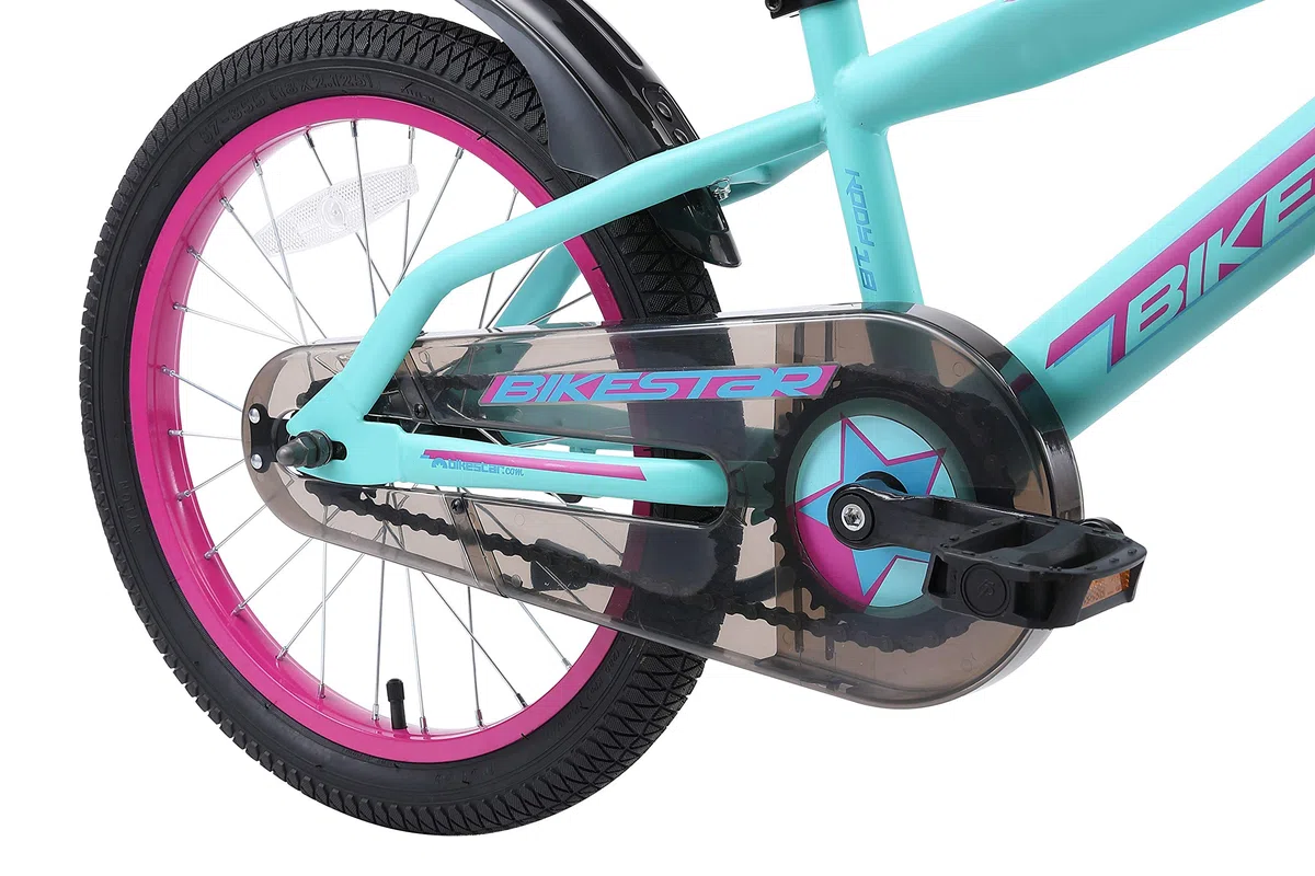 BIKESTAR Bicicleta Infantil para niños y niñas a Partir de 5 años | Bici de montaña 18 Pulgadas con Frenos | 18" Edición Mountainbike