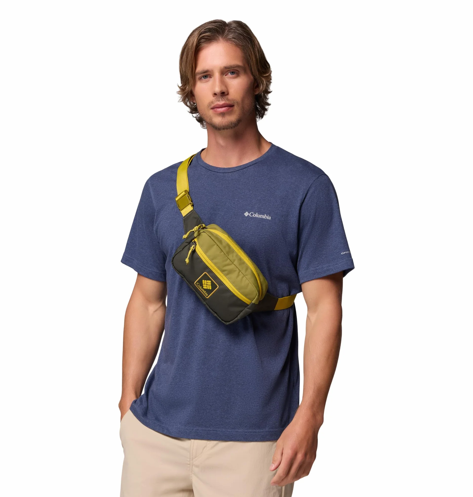 Columbia Trail Traveler - Riñonera Unisex para Viajes, Color Verde Musgo, Talla única