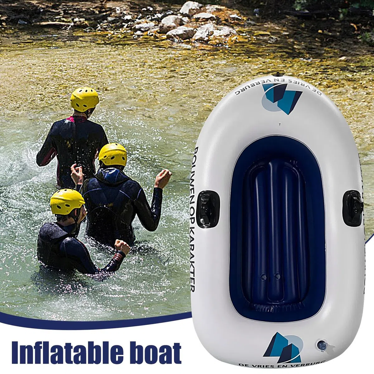 Inflable - Barcos Marinos Inflables | Bote De | Balsa De Botes De Portátil, Balsa De Piscina Portátil Float Kayak para Adultos El Lago De La Playa De La Playa | Bote De