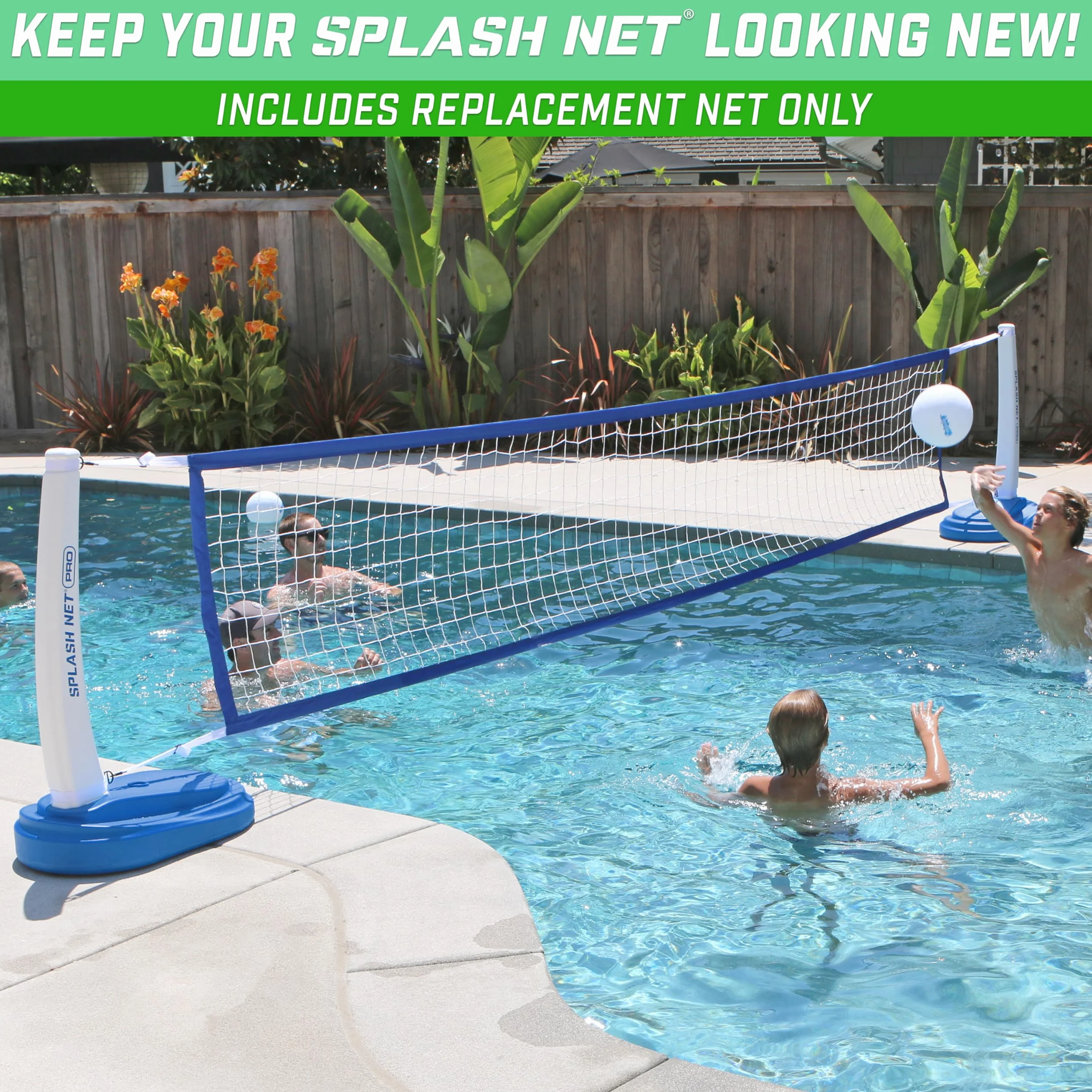 GoSports Ersatz-Pool-Volleyballnetz, Splashnet Pro Oder MAX Games